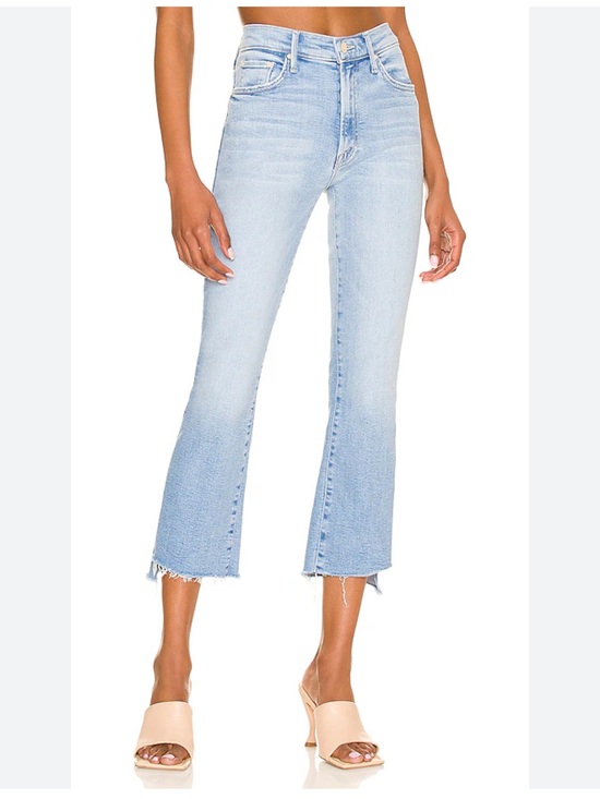 MOTHER Denim - MOTHER The Inside Crop Step Fray Jeans